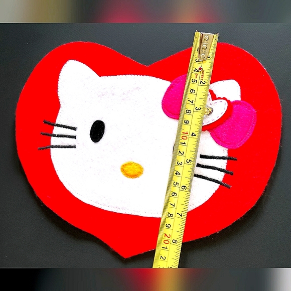 NEW (Lot of 2) Hello Kitty Patches/Emblems/Appliqués! *Rare* Sew-On & Iron-On - Picture 4 of 8